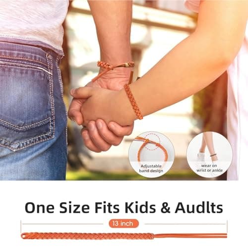 Mosquito Repellent Bracelet 12 Pack, Adjustable Leather Deet-Free Natural Insect Mosquito Bands for Kids Adult Outdoor Camping Fishing Traveling — view 5