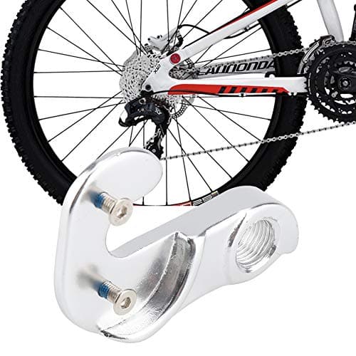 Universal Bike Derailleur Hanger Hook, Aluminium Alloy Rear Gear Mech Adapter, 4 Size Drop Out for Mountain Bikes, 7 Pack — view 5