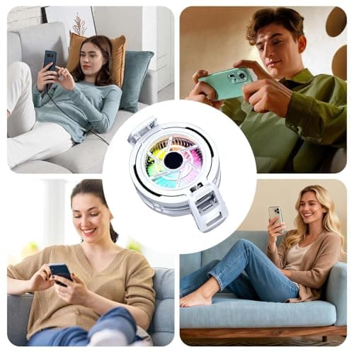 Magnetic Cell Phone Cooler Cellphone Cooling Device — view 5