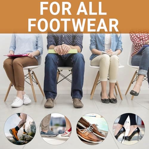 FADII 2 Pack Shoe Horn Long Handled 45cm+22cm Long Shoe Horn-Plastic Shoehorn for Men, Women with Comfort Grip Long Shoe Horns-Flexible Extra Long Shoe Horn for Elderly — view 5