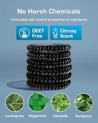 Active Era Mosquito Repellent Bracelet [12 Pack], Insect, Midge & Mosquito Bands - Powerful DEET Free Formula - Waterproof with 250 Hours / 10 Days of Protection for Adults and Kids 3+ — view 4