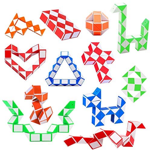 SONEER 12 Pack Party Bag Fillers,Twist Puzzle Toys,24 Blocks,Random Color — view 3