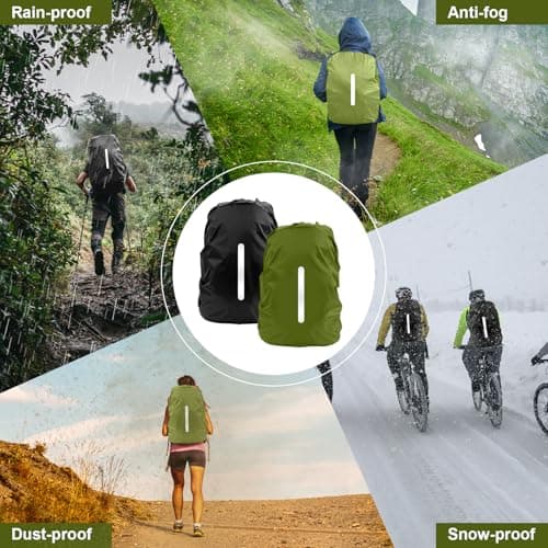 LAMA 2 Pack Waterproof Backpack Rain Cover for Size S 18L–25L Rucksack — view 6
