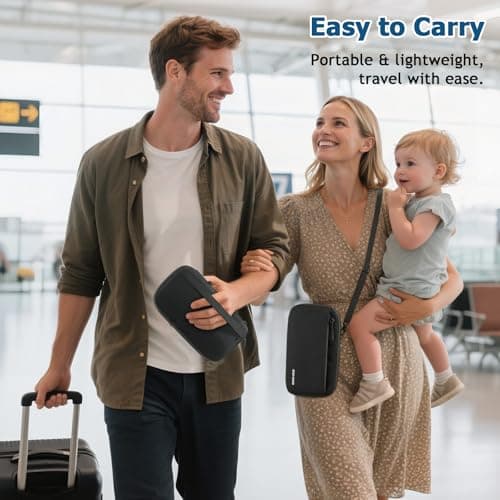MoKo Family Passport Holder for 8 with AirTag Holder — view 5