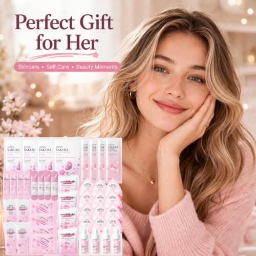 48PCS Pamper Gifts for Women - Face Masks Skincare Set - Girls Gifts Box — view 3