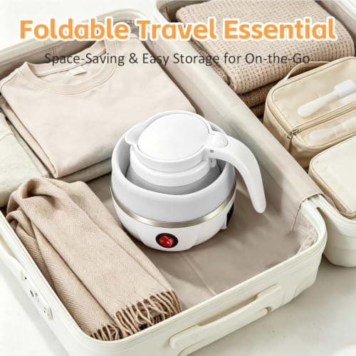 Travel Kettle Electric Foldable Camping Kettle Collapsible Kettle — view 6