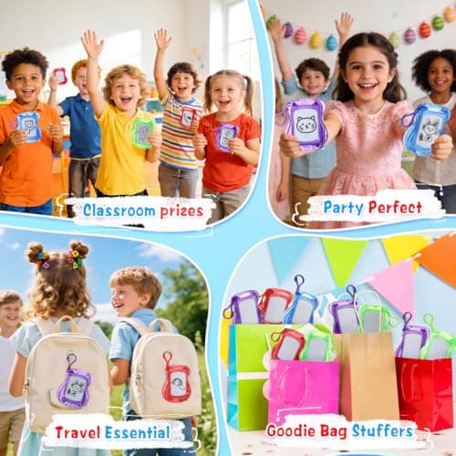 Party Bag Fillers for Kids, 12-Pack Mini Magnetic Drawing Board Toys for 4 5 6 7 8 9 Year Old Boys Girls Gifts Age 5 6 7 Party Bags Fillers Drawing Pads for Boys Girls Toys Age 3-12 Prizes for Kids — view 6