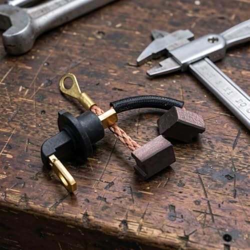 2 Sets Engine Starter Carbon Brush Kit for 125cc Motor Repair — view 6