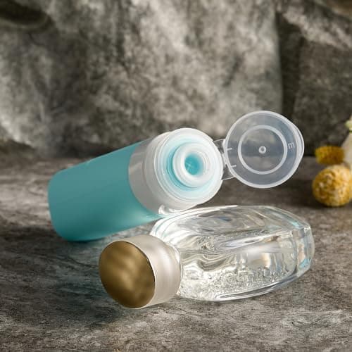 INSFIT Travel Bottles for Toiletries, 17 Pack Leakproof Travel Size Toiletries, Airplane Travel Essentials, Holiday Essentials for Women and Men with Labels/Clear Bag — view 3