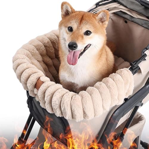 Pet Stroller Cushion Warm Plush Mat Blanket — view 4