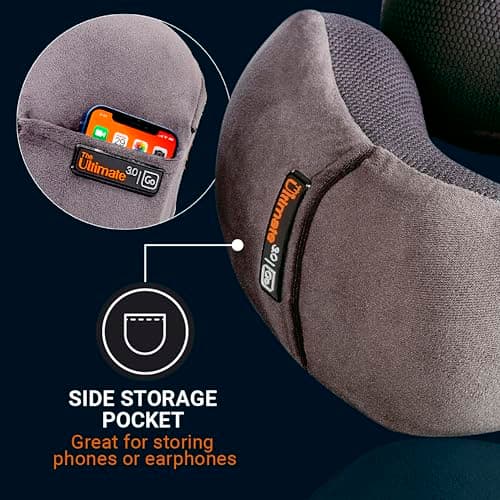 Go Travel Ultimate 3.0 Luxury Neck Pillow - Soft Memory Foam Support — view 6