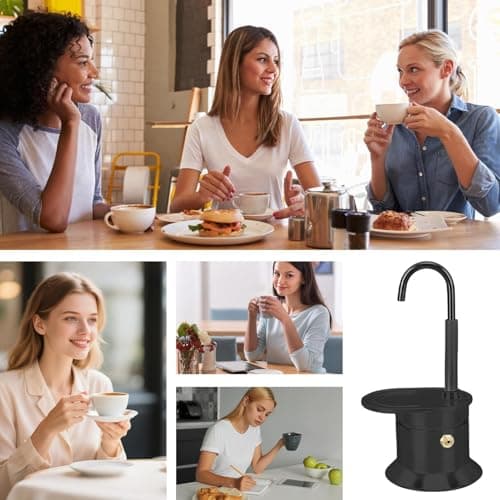 Coffee Maker Pot Compact Kettle Aluminum Tube Adult — view 4