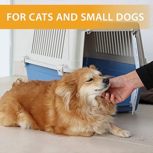 Ferplast Dog Carrier, Secure, Practical, Easy to Clean, Durable Medium Dog Travel Box Cage up to 15 Kg. 60 x 40 x h.38 cm. Black — view 4