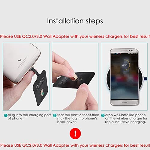 Nillkin Ultra Thin Qi Wireless Charging Receiver,Type-C Android Adapter — view 2