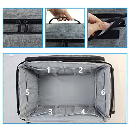 Vdaxvme Emergency First Aid Medical Bag Multi Pockets School Home Office Car Travel Hiking Trip Organizer Waterproof Large Home Travel Travel Bag — view 3