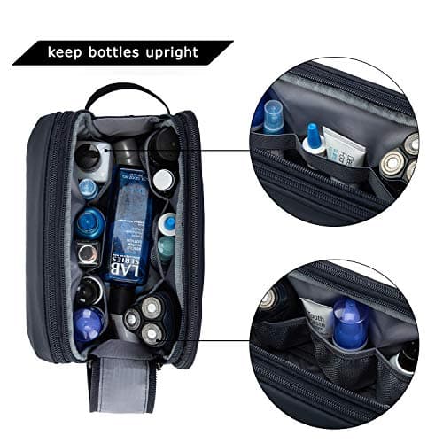 BAGSMART Men's Wash Bag, Large Capacity Travel Toiletry Bag & Wet Pocket — view 6