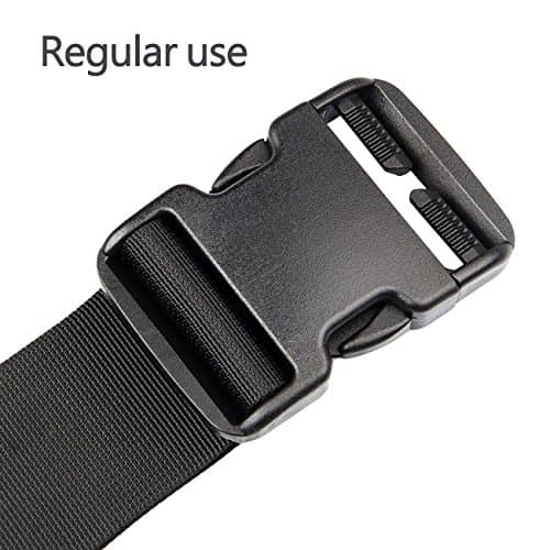 DYZD Plastic Buckle Repair Kit Quick Release Buckles No Sewing Required for Backpack Bag (4pcs Black,25 mm) — view 4