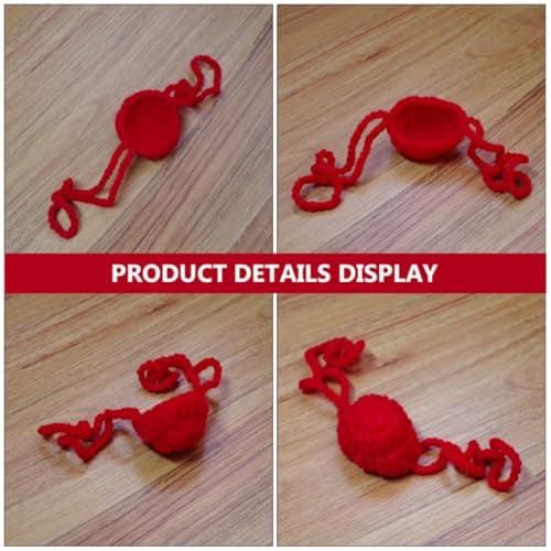Cabilock Outdoor Nose Mask 3a07 Woven Wool Red for Cycling Travel — view 6