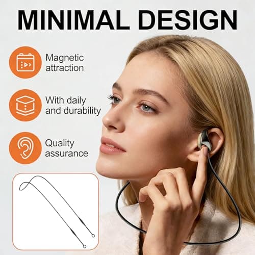 ApexPine Magnetic Anti-Lost Silicone Lanyard for Loop Earplugs — view 4