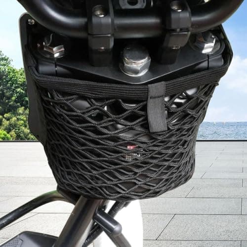 Motorcycle Trunk Cargo Net, High-Strength Elastic Mesh for