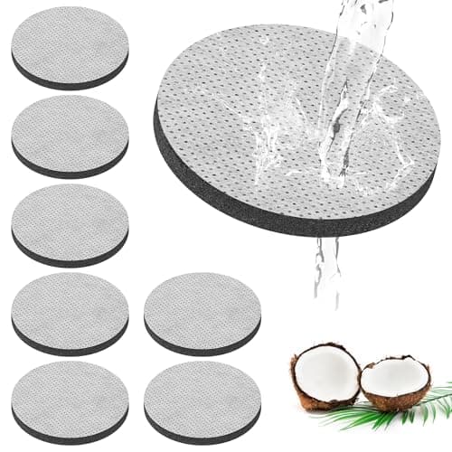 8Pcs Water Bottle Filter Discs Compatible with Brita Fill & Go Water Bottle