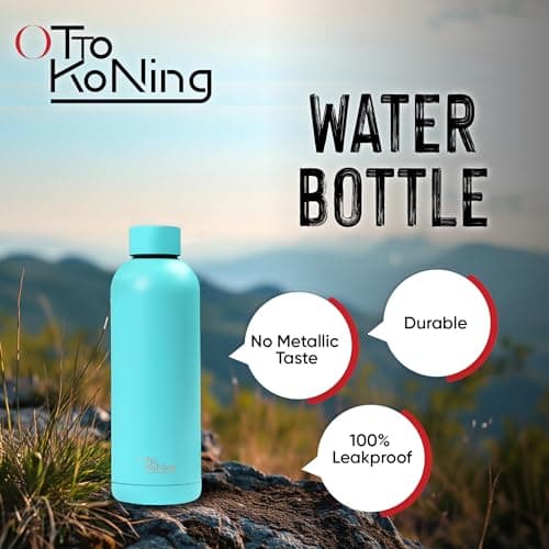 OTTO KONING Water Bottle 500ml Insulated Stainless Steel Flask — view 2