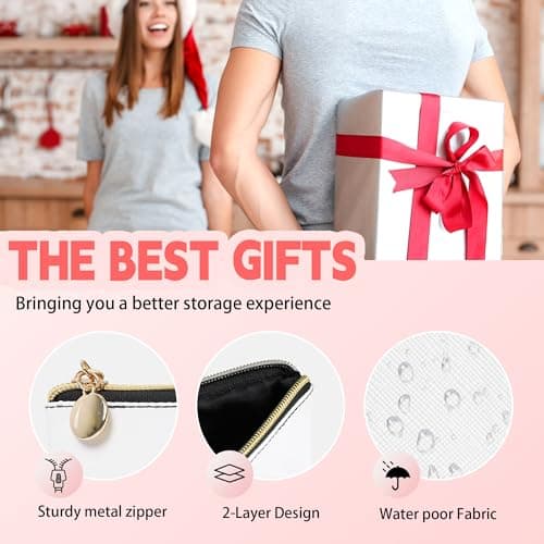 Personalised Cosmetic Bag,Custom Cosmetic Bags with Image, Logo, Text, Portable Makeup Packing Bags for Women Cosmetic Bags for Travel (Double-Sided Designs.) — view 5