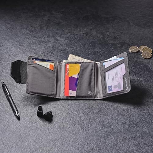 Lifeventure Trifold RFID Protected Nylon Travel Wallet — view 2