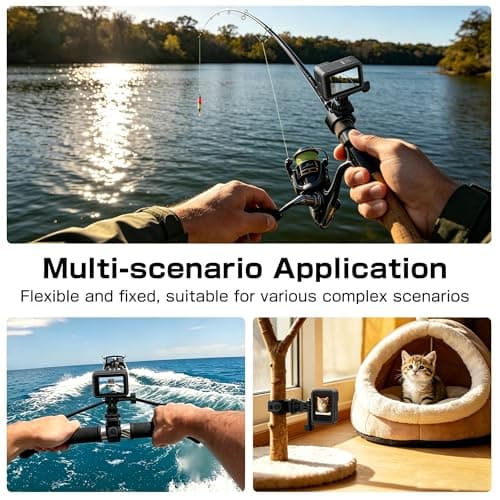 Quick Release Camera 360° Strap Mount Flexible Wrap Band for Insta360 X6X5 — view 2