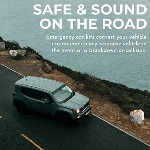 12-in-1 Car Emergency Kit UK | Car Breakdown Kit Warning Triangles for Cars — view 3