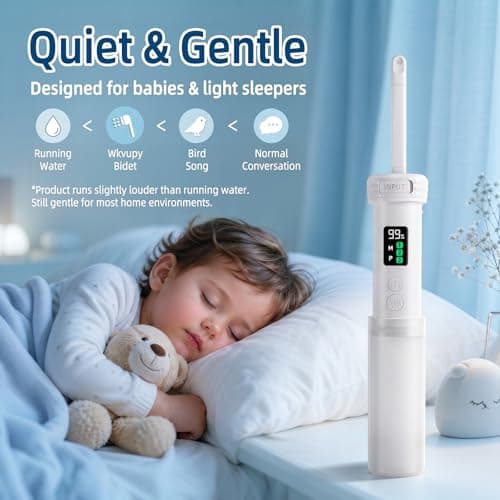 Portable Travel Bidet,400ml Handheld Personal Travel Bidet,IPX7 Waterproof,Shower 3 Pressure,Outdoor Cleansing, haemorrhoid Care,Camping Companion — view 6