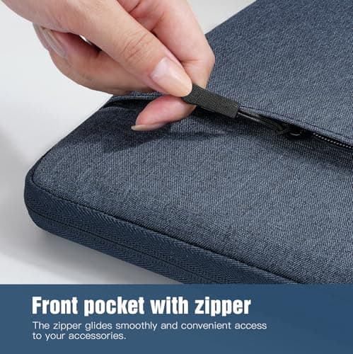 TiMOVO 9-11" Tablet Sleeve Bag, Dusty Blue — view 3