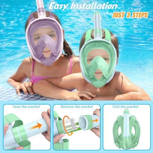 X99 Full Face Snorkel Mask — view 6