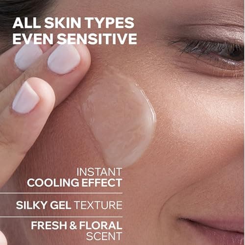 Uriage Water Sleeping Mask 50ml - Night Silky Face Gel Mask With Hyaluronic Acid & Edelweiss - +58% Hydration, Restored and Rejuvenated Skin In The Morning - Paraben-Free — view 3