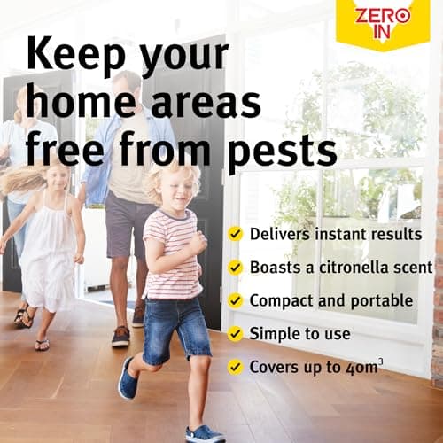 Zero In 60-Day Citronella Diffuser – Portable Bug Repellent for Indoor & Outdoor Use with Adjustable Intensity - Pet-Safe, Fast-Acting Protection for Home, Garden, Patios & Travel - Multi Packs X3 — view 5
