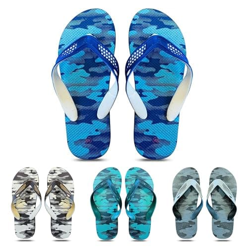 LEDSone Unisex Flip Flops for Men & Women Lightweight Non-Slip Waterproof Rubber Beach Sandals Quick Dry Summer travel, Pool Shower Holiday Slippers