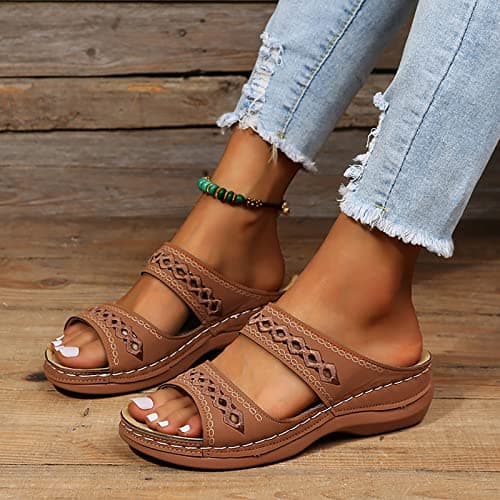 WILLBEST summer slippers men waterproof walking trainers summer snow waterproof wedding shoes for bride leather slippers mens sports shoes for women cushioned insole black women size 5 fold up pumps — view 3