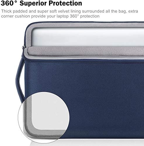 Voova 13 Inch Laptop Sleeve 360°Protective Case for MacBook Pro M5 A3426 — view 5