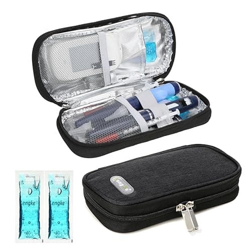 YOUSHARES Insulin Cooler Travel Case TSA-Approved for Monjaro GLP-1 Pens