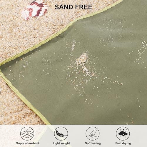 Rainleaf Microfiber Towel Quick Dry Camping & Travel & Gym Towel. Compact — view 5