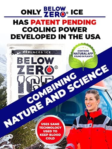 Below Zero Reusable All Day Ice Packs for Coolers, Medium 10"x9", 4 Pack — view 2