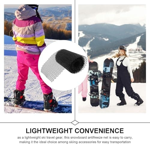 Healvian Ski Stick Net for Snowboard Gear Cuttable Mesh Material Protective Skiing Equipment Care Winter Sports Travel Accessory — view 3