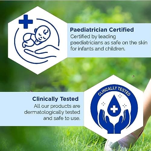 Odomos Non-Sticky Mosquito Insect Repellent Cream with Vitamin E & Almond | Protection from Mosquitoes | 8 Hours Protection in Single Application from Bugs Wasps | Safe on Skin | 2 x 100g — view 5