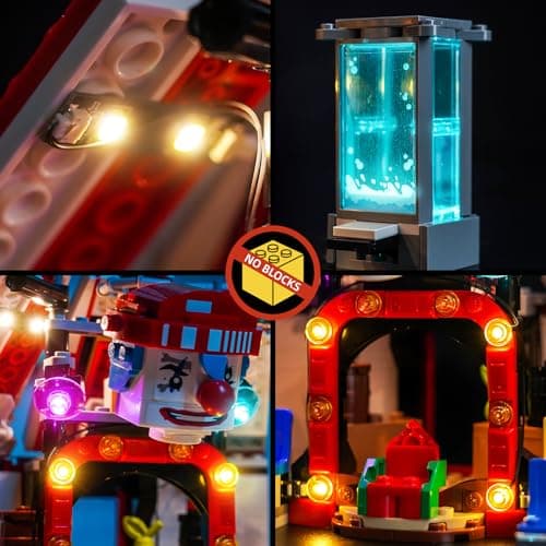 Light Kit Compatible with Lego 75637 Buggy the Clown's Circus Tent — view 5