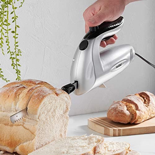 VonShef Electric Carving Knife With Two Serrated Blades For Multi-Purpose Use, Ergonomic Handle Plus Low Vibration & Noise For Your Comfort, Meat, Vegetable or Bread Knife — view 6