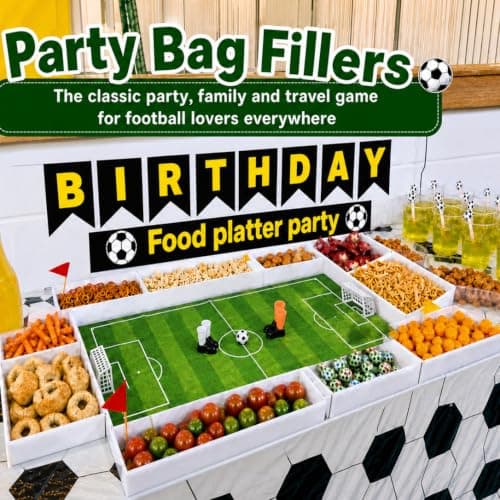 Techspace Finger Mini Football Game, Football Gift for Boys, Party Bag Fillers, Mini Travel Game, Brings People Together, Family Board Games, for 1-4 Players, Ages 6+ — view 4