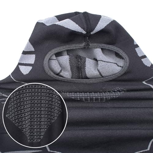 KMKANPO 1 Pcs Balaclava, Ski Mask, Motorcycle Accessories, Black Balaclava — view 4