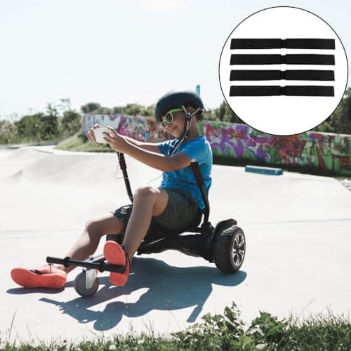 4 Hoverboard Kart Straps with Heavy Duty Buckle Adjustable Go Kart Seat — view 4