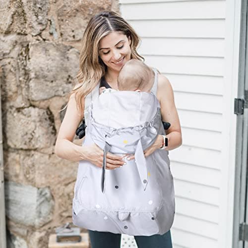 Orzbow Waterproof Baby Carrier Sun Cover, Grey Rabbit — view 6