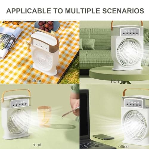 Misting Fan - Quiet Cooling Spray, Lightweight Summer Air Cooler — view 5